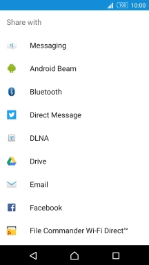 Press Bluetooth.