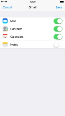 If this screen is displayed, you email account has been recognised and set up automatically. Follow the instructions on the screen to key in more information and finish setting up your phone.
