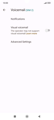 Press Advanced Settings.