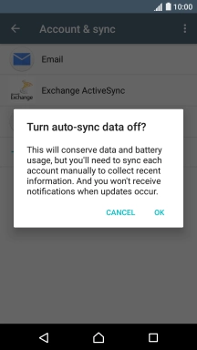 If you turn off the function, press OK.