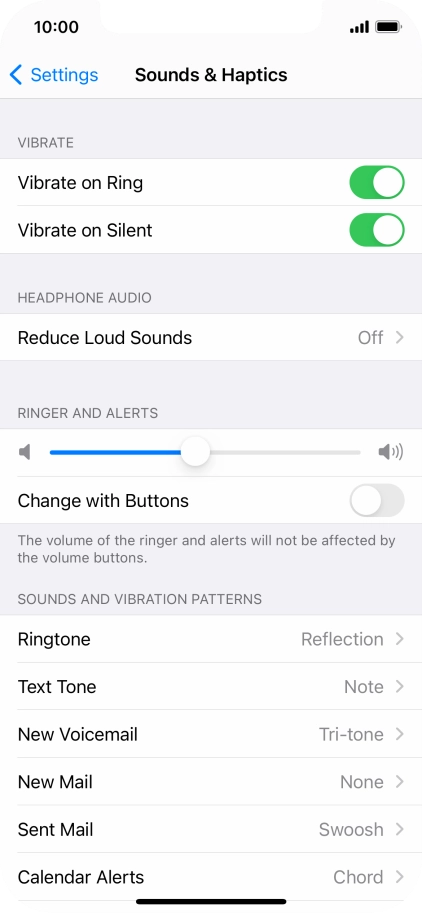 Press Ringtone.