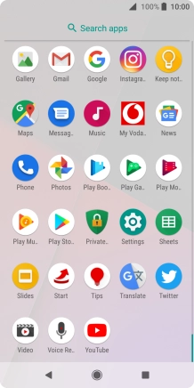 Press Play Store.