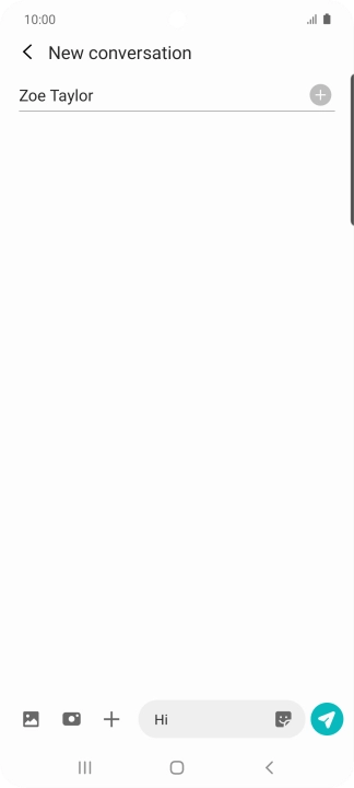 Press the picture icon.