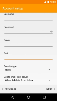 Press the drop down list below 