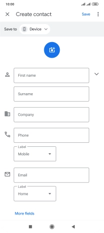 Press the drop down list next to 