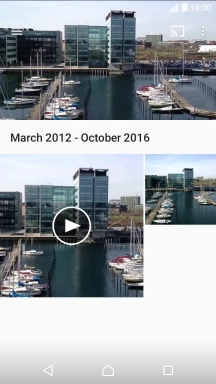 Press the required picture or video clip.