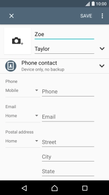 Press Phone and key in the required phone number.