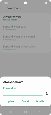 Press Disable.
