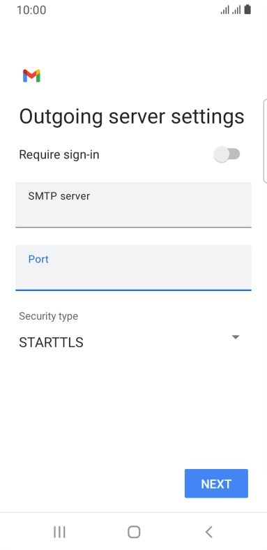 Press the drop down list below 