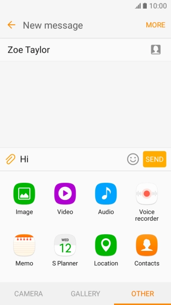 Press Video and go to the required folder.