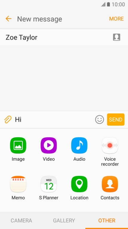 Press Video and go to the required folder.