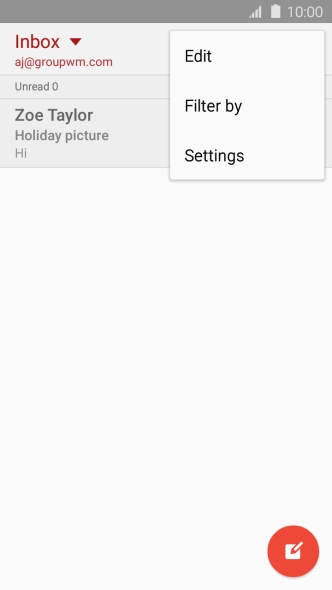 Press Settings.