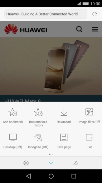 Press Add bookmark.