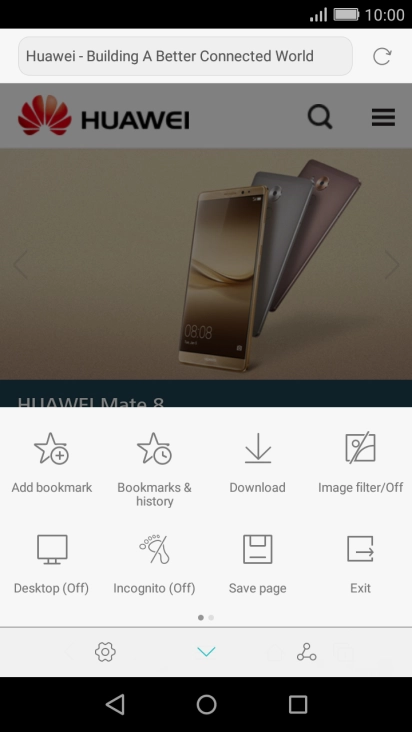 Press Add bookmark.