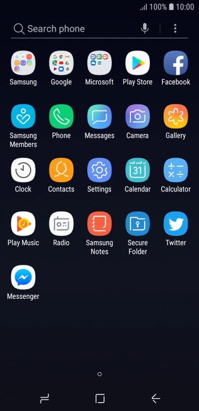 Press Play Store.