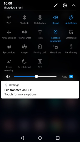 Press Airplane Mode to turn the function on or off.