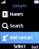 Select Add contact.