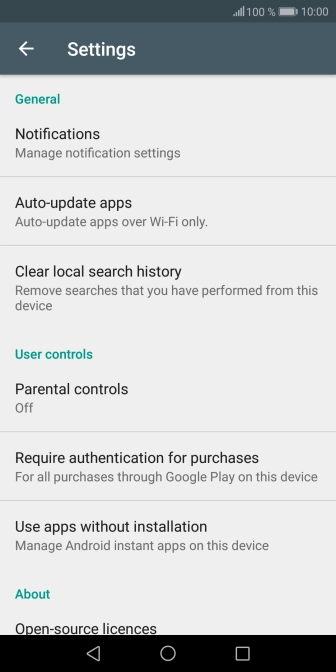 Press Auto-update apps.