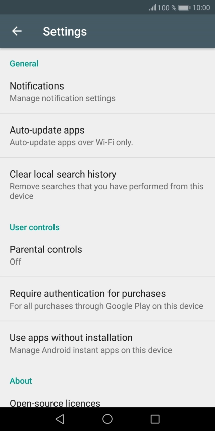 Press Auto-update apps.