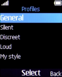Select General.
