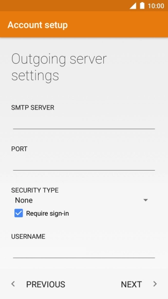 Press the drop down list below 