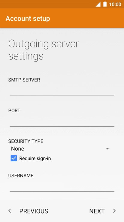Press the drop down list below 
