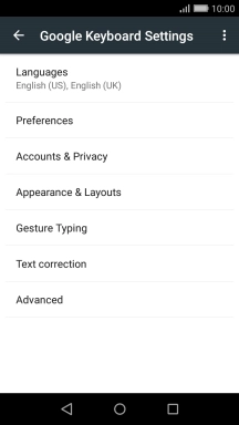 Press Text correction.