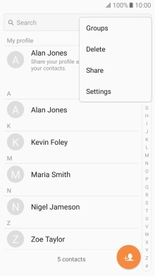 Press Settings.