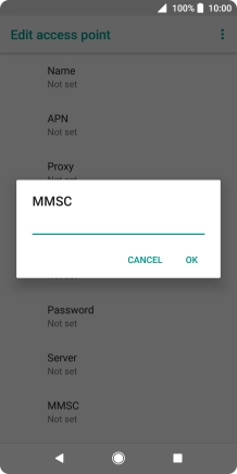 Key in http://www.vodafone.ie/mms and press OK.