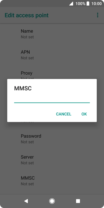 Key in http://www.vodafone.ie/mms and press OK.