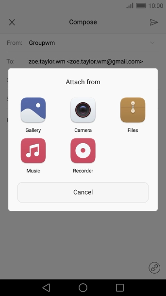 Press Files and find the required file.