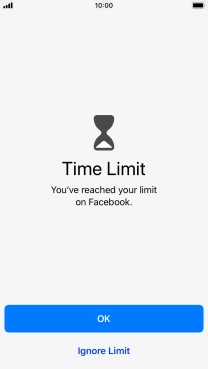 Press Ignore Limit.