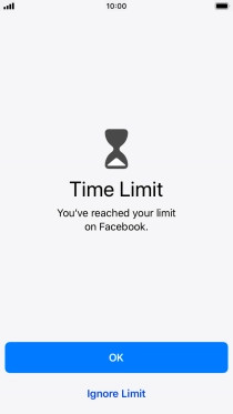 Press Ignore Limit.