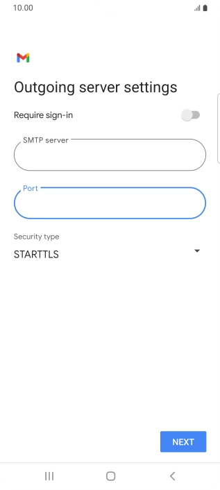 Press the drop down list below 