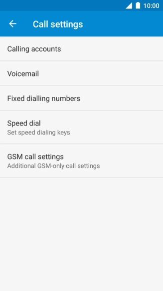 Press Fixed dialling numbers.