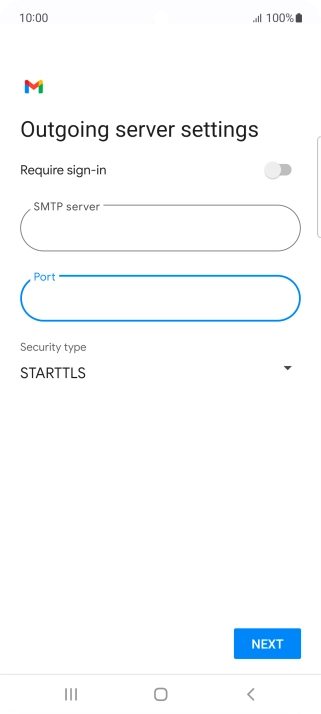 Press the drop down list below 