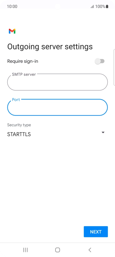 Press the drop down list below 