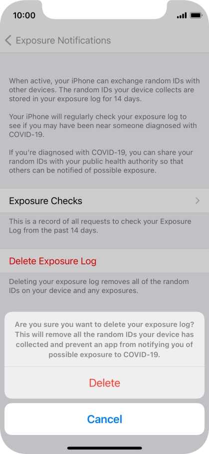Press Delete.