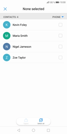Press Select all.