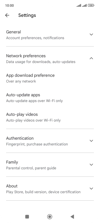 Press Auto-update apps.