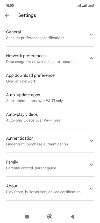 Press Auto-update apps.