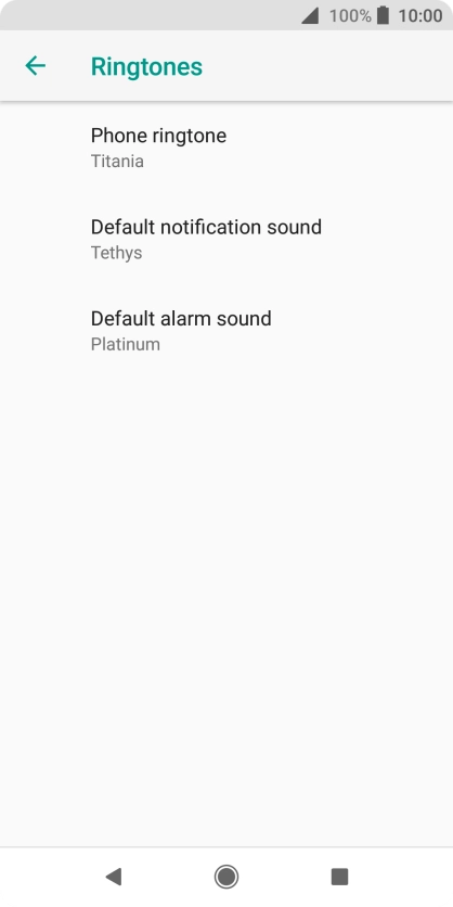 Press Phone ringtone.