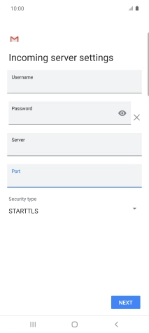 Press the drop down list below 