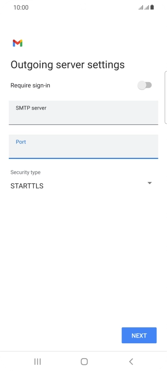 Press the drop down list below 