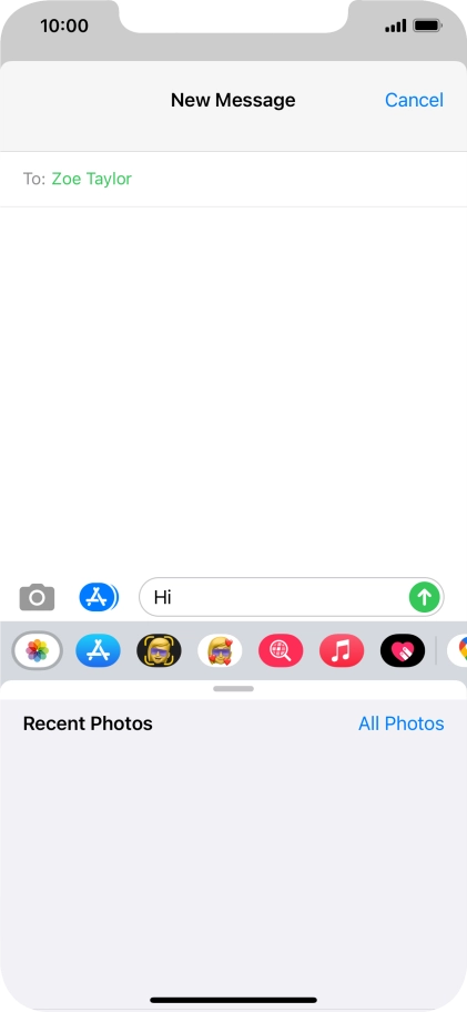 Press All Photos and go to the required folder.