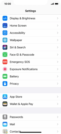 Press Home Screen.