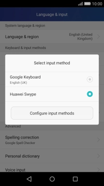 Press Google Keyboard.