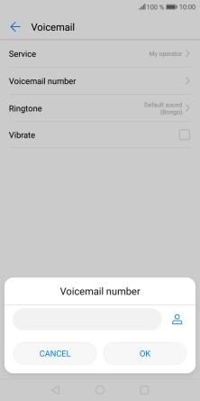 Key in (prefix) 5 (your phone number) and press OK.