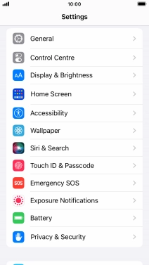 Press Privacy & Security.