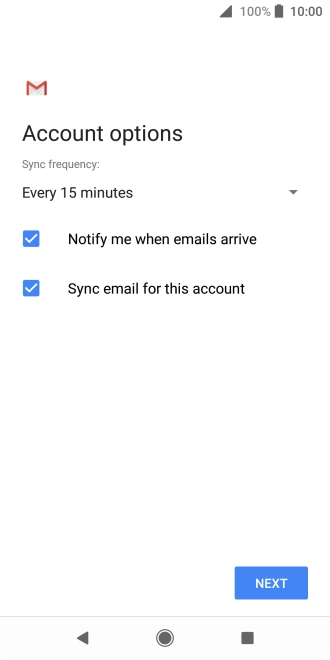 Press the drop down list below 